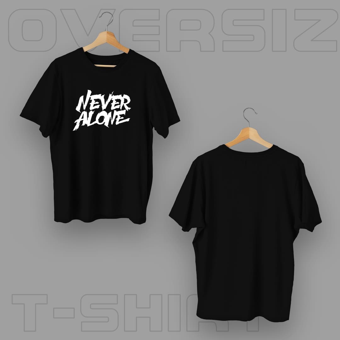 Oversized Front & Back Mockup