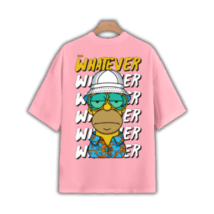 SIMPSON OVERSIZED T-SHIRT - 2XL, Blush Pink