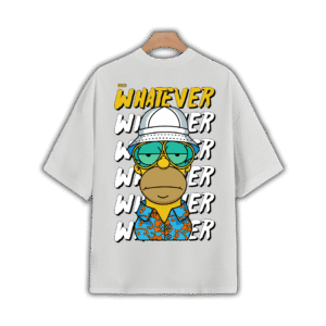 SIMPSON OVERSIZED T-SHIRT - S, White