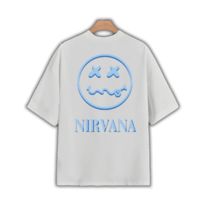 NIRVANA OVERSIZED T-SHIRT - S, White