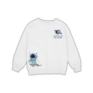 UNIVERSE SWEATSHIRT - XL, White