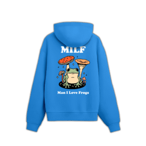 MILF HOODIE - Sky, XL