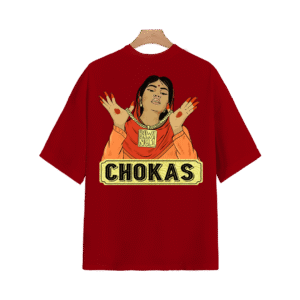 BIWI NO. 1 OVERSIZED T-SHIRT - S, Red