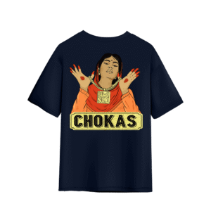 BIWI NO. 1 OVERSIZED T-SHIRT - L, Navy Blue