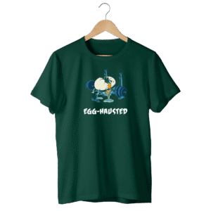 EGG-HAUSTED REGULAR FIT T-SHIRT