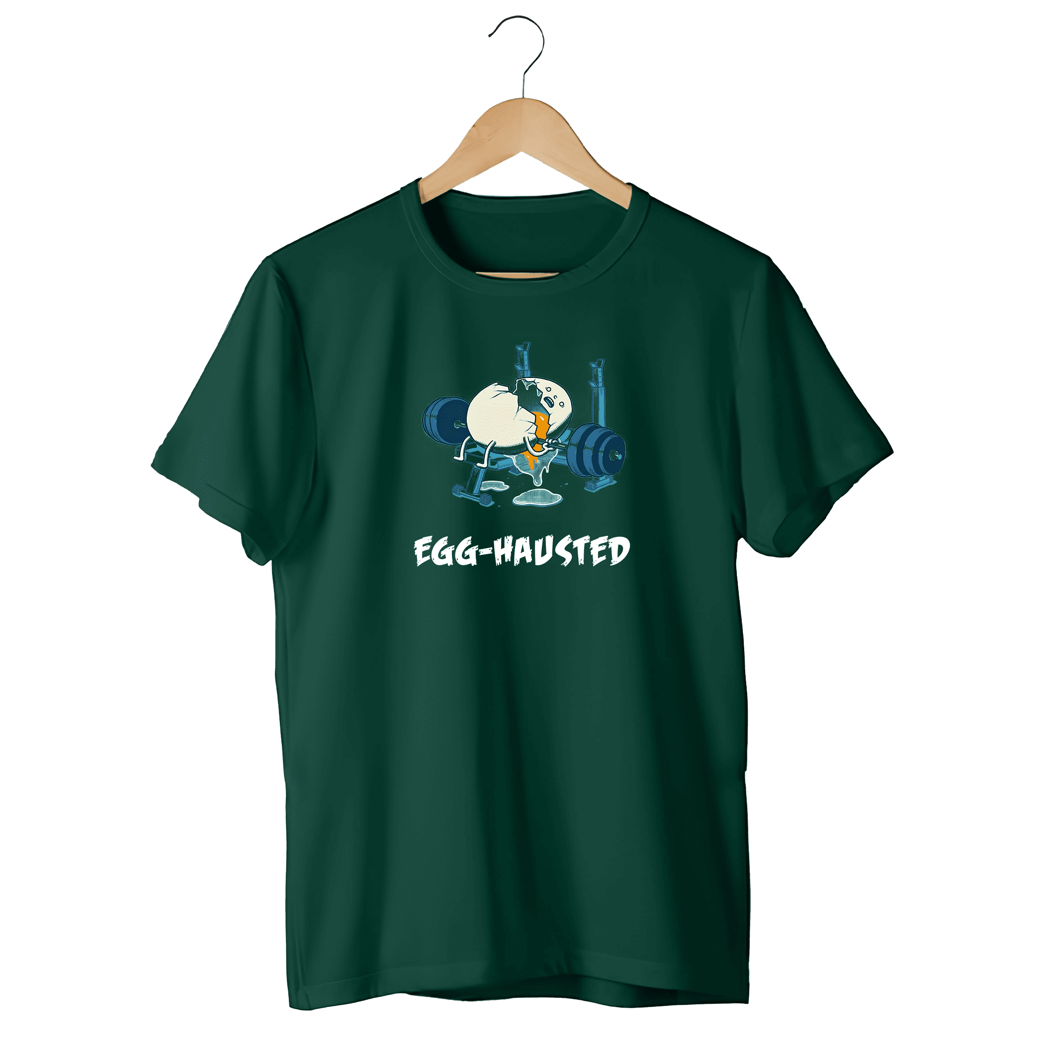 Front EGG-HAUSTED REGULAR FIT T-SHIRT