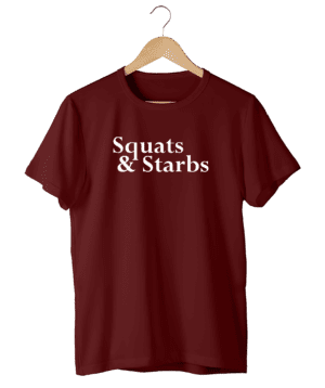 SQUATS & STARBS REGULAR FIT T-SHIRT
