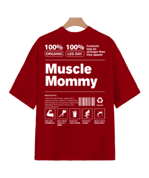 MUSCLE MOMMY OVERSIZED T-SHIRT