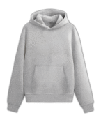 100% COTTON FLEECE GREY