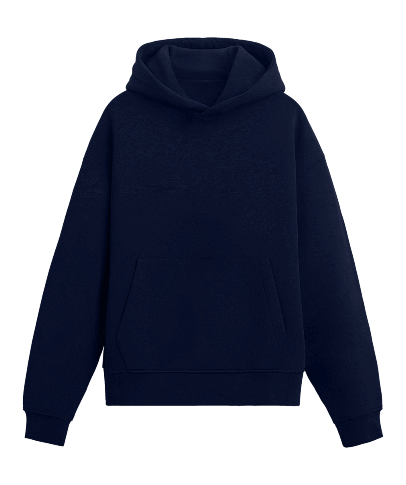 100% COTTON FLEECE NAVY