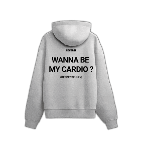 WANNA BE MY CARDIO? UNISEX HOODIE