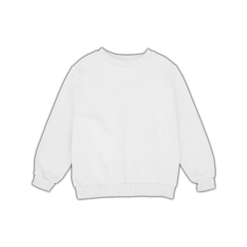 CLASSIC WHITE UNISEX SWEATSHIRT